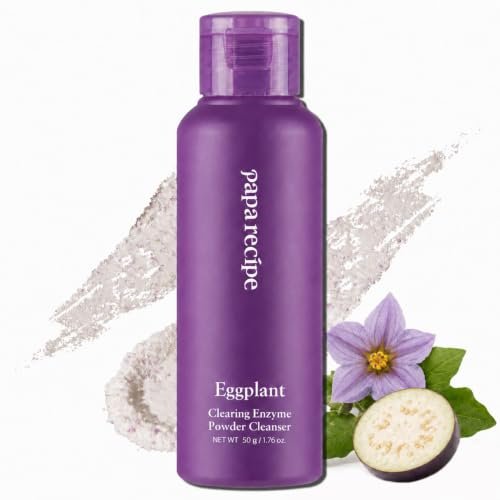 papa recipe eggplant enzyme powder cleanser – travel friendly...
