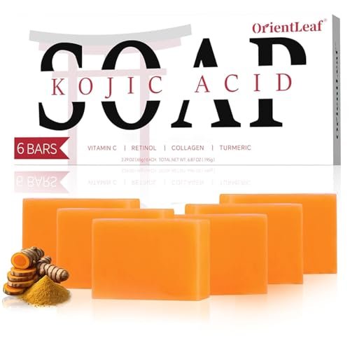 orientleaf kojic acid soap, turmeric soap bar, fresh citurs sc...
