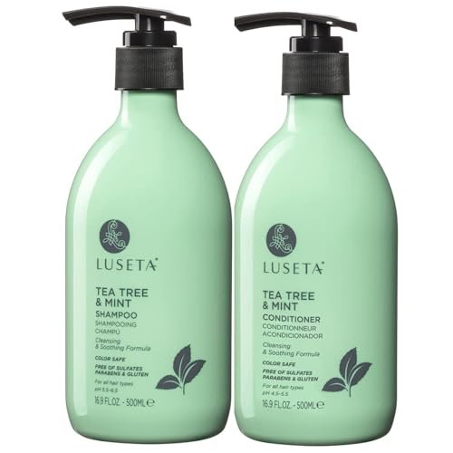 Luseta Clarifying Shampoo and Conditioner Set for Dry Scalp -... luseta clarifying shampoo and conditioner set for dry scalp ...
