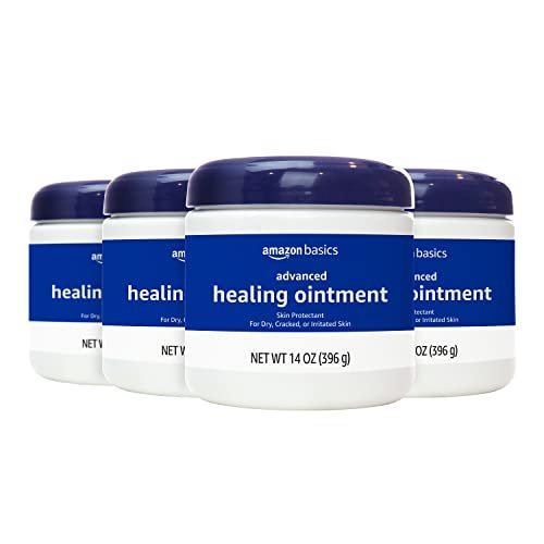 amazon basics healing ointment & skin protectant for dry & cra...
