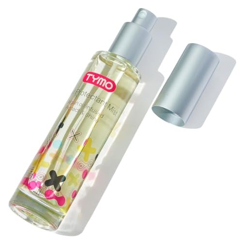 tymo heat protectant spray for hair with argan oil for styling...
