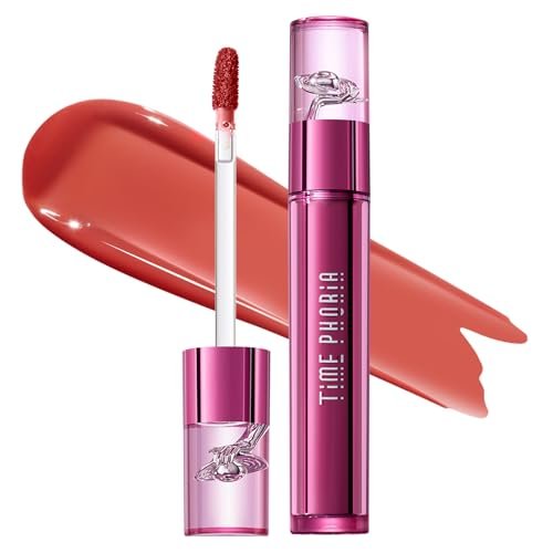 timephoria altera blurring tint lip stain 009 glimmer, nude pe...