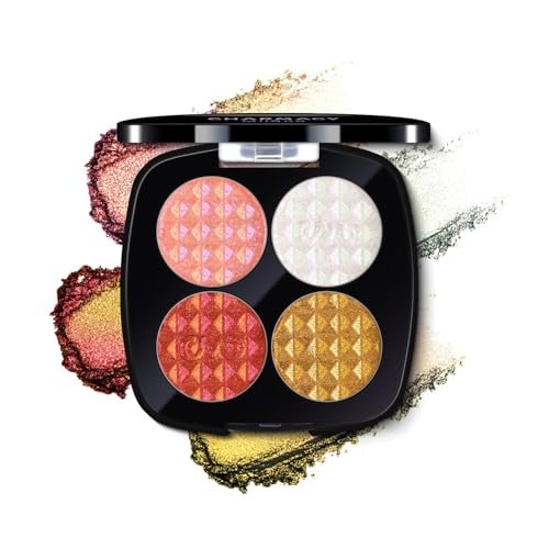 charmacy 4 colors chameleon eyeshadow & highlighter palette ...
