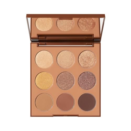 morphe 9r bronze metal artistry palette brown & bronze toned...