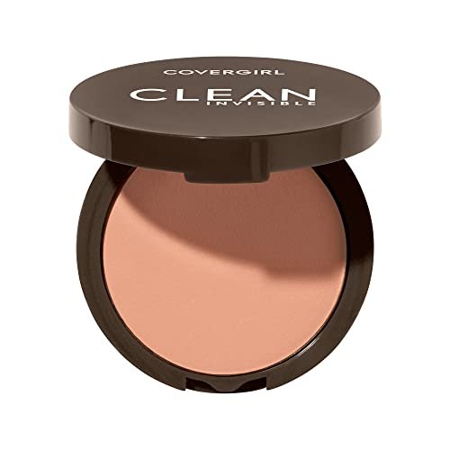 covergirl clean invisible pressed powder, lightweight, breatha...