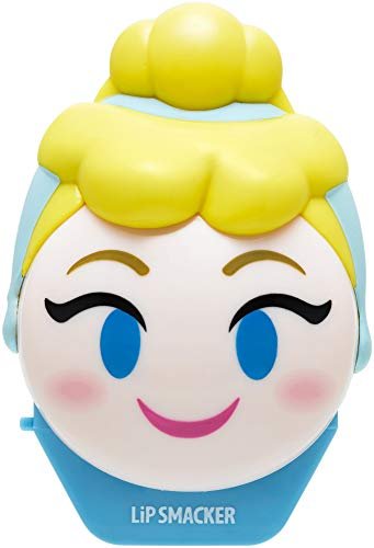 lip smacker disney cinderella emoji lip balm flavored, bibbity...
