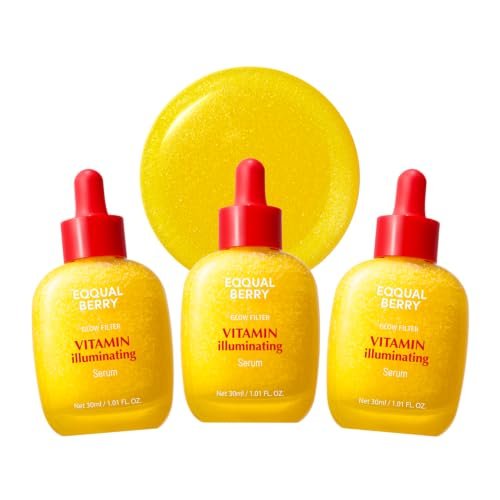 eqqualberry vitamin illuminating serum triple pack | niacinami...