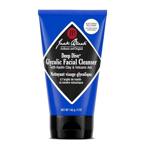 jack black deep dive glycolic facial cleanser, 5 fl oz – cla...