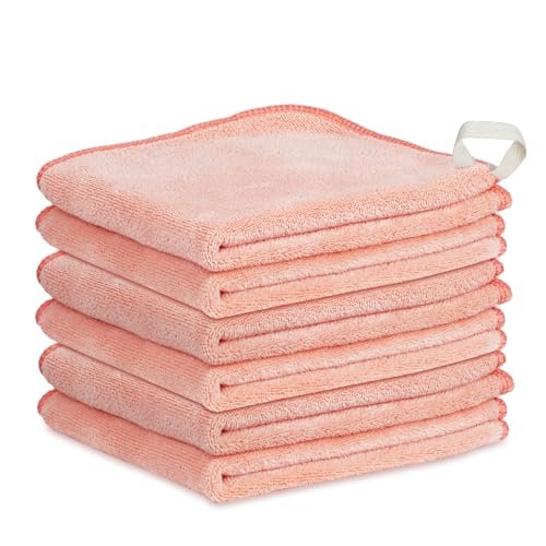 nugilla makeup remover cloth 12 x 12 inch, reusable makeup rem...