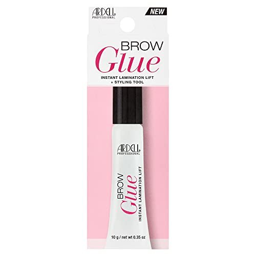 ardell brow glue clear – strong hold eyebrow gel for laminatio...