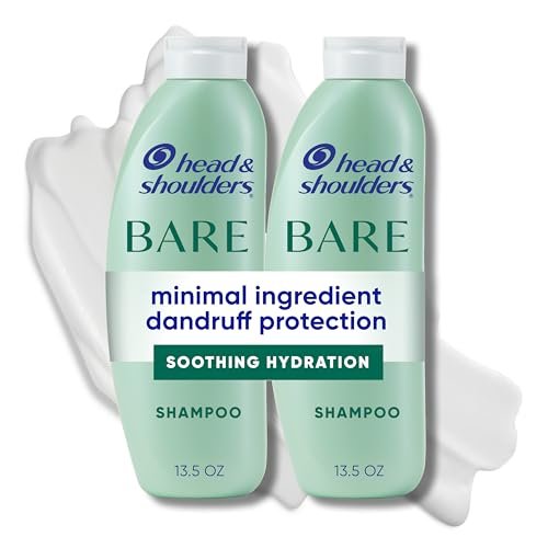 head & shoulders anti dandruff shampoo, bare soothing hydratio...