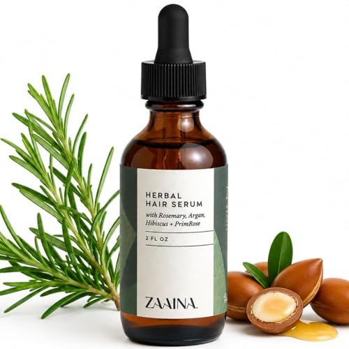 hair growth oil serum w/ rosemary – ayurvedic herbal scalp tre...
