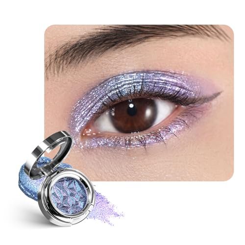 charmacy multichrome glitter eyeshadow, intense color shifting...