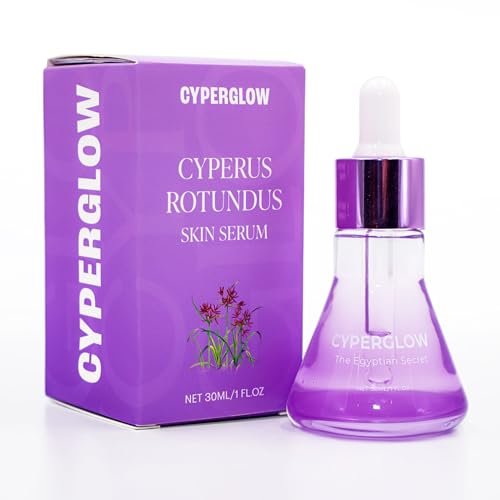 cyperglow cyperus rotundus skin serum oil, natural hair reduci...