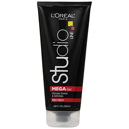l'oreal loreal studio line head lock mega hard hold gel, 6.8 o...