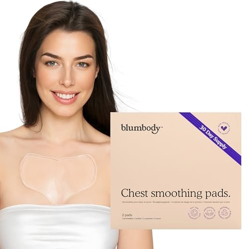 blumbody chest wrinkle pads – anti wrinkle silicone patches sk...