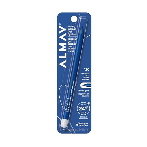 almay all day intense gel eyeliner bold longwear eye makeup, h...