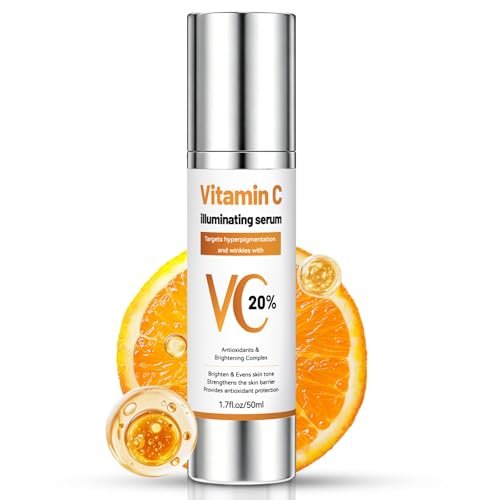 vitamin c serum for face, 20% vitamin c serum for mature & agi...