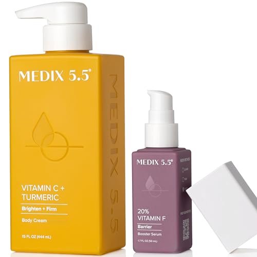 medix vitamin c cream + vitamin f booster serum body lotion mo...