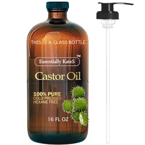essentially kates castor oil 16 fl oz original a huge glas...