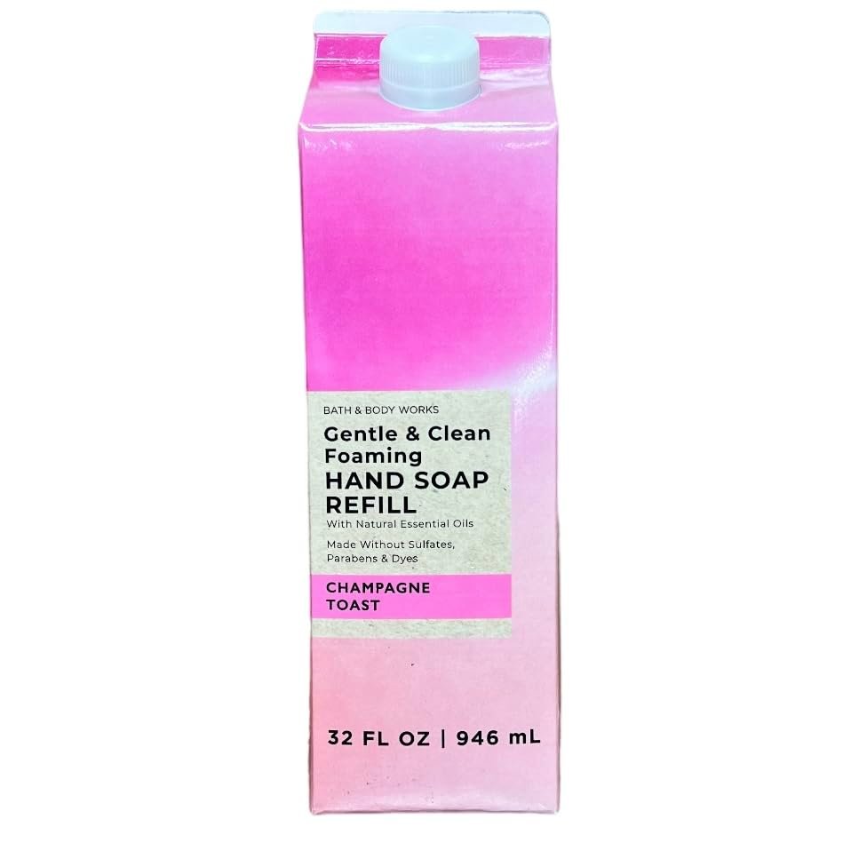 Bath & Body Works Champagne Toast Refill Gentle & Clean Foamin... bath & body works champagne toast refill gentle & clean foamin...