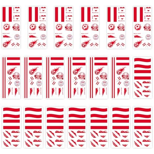 2026 world cup country flag temporary tattoos international na...
