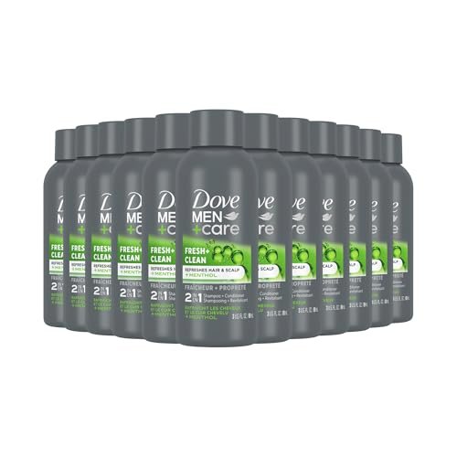 dove men + care fortifying 2 in 1 shampoo and conditioner for...