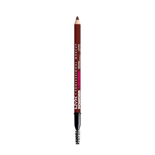 nyx professional makeup powder louder eyebrow pencil, brow pen...
