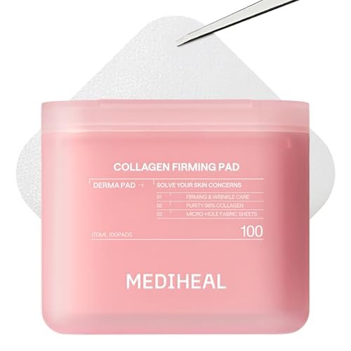 mediheal retinol&peptide toner pads, skin firming