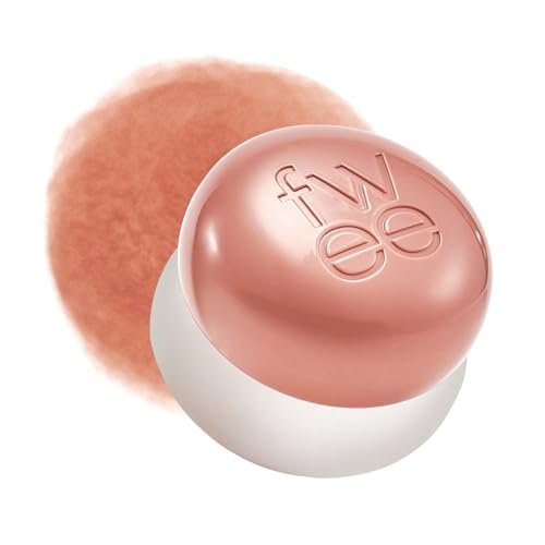 fwee lip&cheek blurry pudding pot | airbrushed blush & lip, bu...