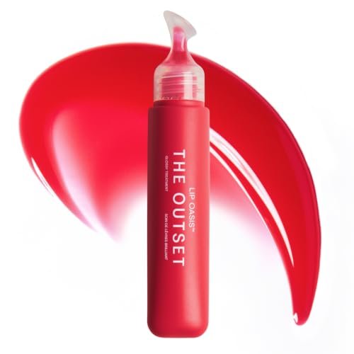 the outset lip oasis hydrating lip balm, sheer tint sun kiss,...