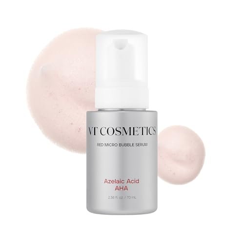 vt cosmetics bubble serum, azelaic acid aha