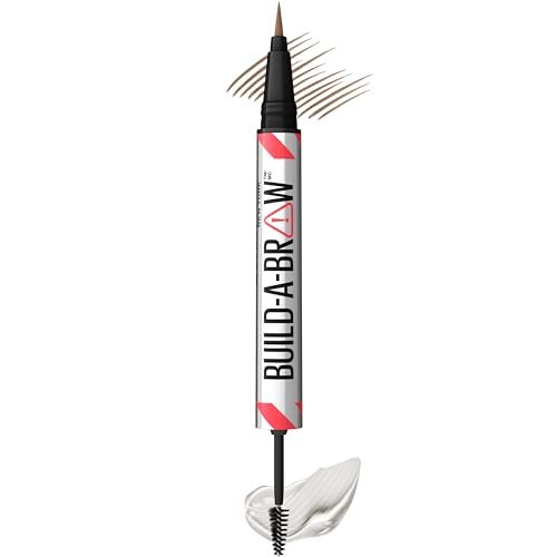 maybelline build a brow 2 in 1 brow pen and sealing eyebrow ge...