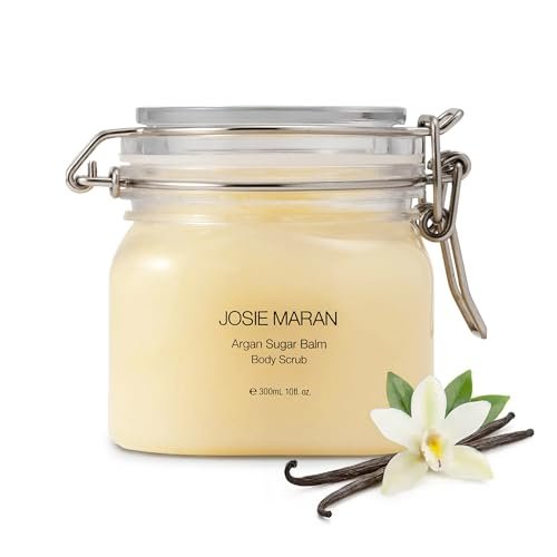 josie maran argan sugar balm body scrub exfoliating sugar sc...