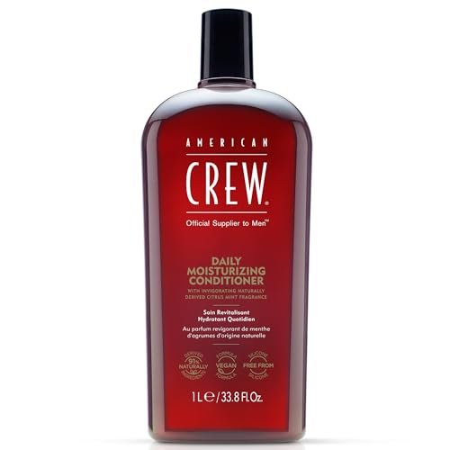 american crew men's daily moisturizing conditioner, citrus min...