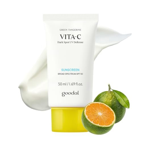 goodal green tangerine vita c dark spot uv defense sunscreen s...