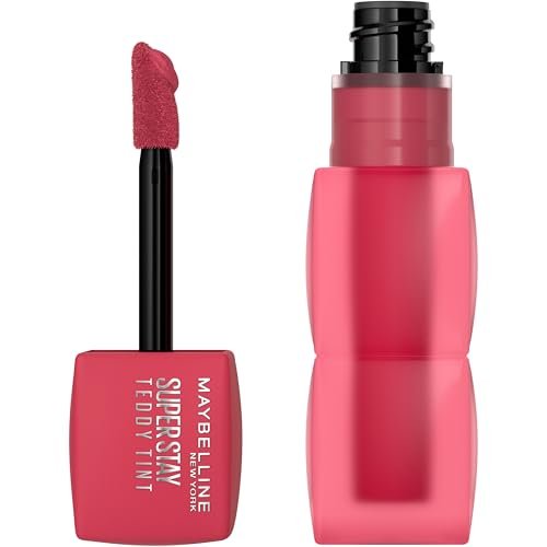MAYBELLINE Super Stay Teddy Lip Tint, Long Lasting Matte Lipst... maybelline super stay teddy lip tint, long lasting matte lipst...