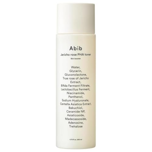 Abib Jericho Rose PHA Toner Skin Booster 6.76 fl oz, Korean Sk... abib jericho rose pha toner skin booster 6.76 fl oz, korean sk...