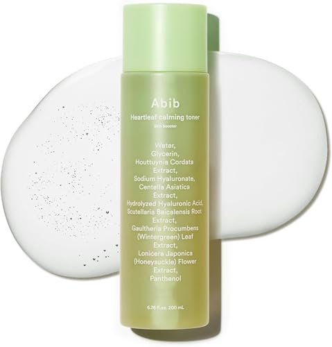 abib heartleaf calming toner skin booster 7.1 fl oz / 210ml i...