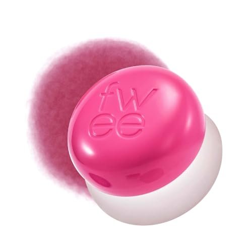 fwee lip&cheek blurry pudding pot | airbrushed blush & lip, bu...