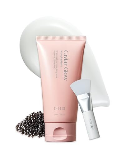 caviar glow collagen wrapping mask, korean peel off mask, glas...