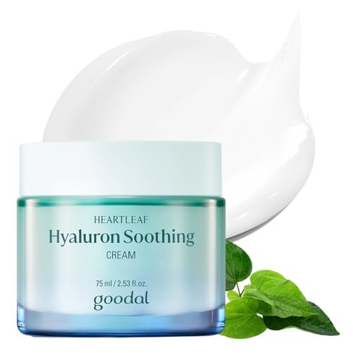goodal heartleaf hyaluron soothing cream for all skin type, de...