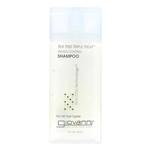 giovanni tea tree triple treat invigorating shampoo, salon qua...