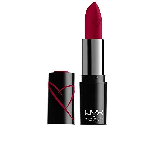 nyx professional makeup shout loud satin lipstick, infused wit...