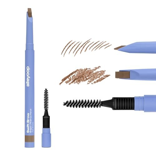 alleyoop swift brow shape + fill eyebrow pencil, sharpener, so...