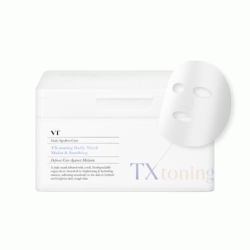 vt cosmetics tx toning daily mask 30 sheets