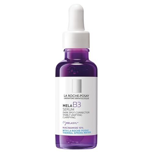 la roche posay mela b3 dark spot face serum with 10% niacinami...