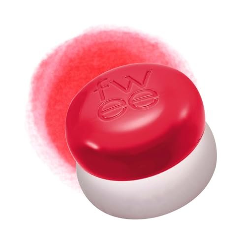 fwee lip&cheek blurry pudding pot | airbrushed blush & lip, bu...
