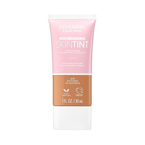 covergirl, clean fresh skin milk foundation, rich/deep, 1 count