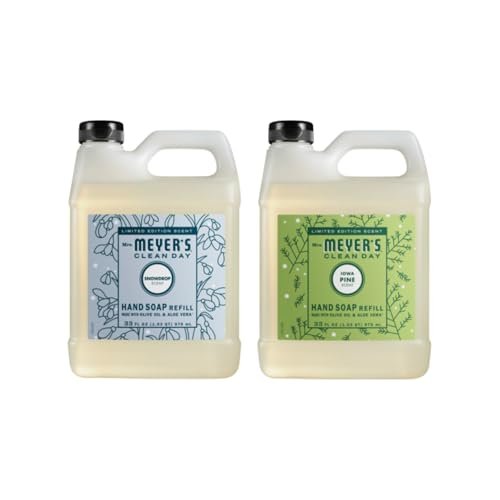mrs. meyer's clean day liquid hand soap refill 33 oz each, iow...